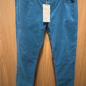 Prana Blue Straight Leg Pants